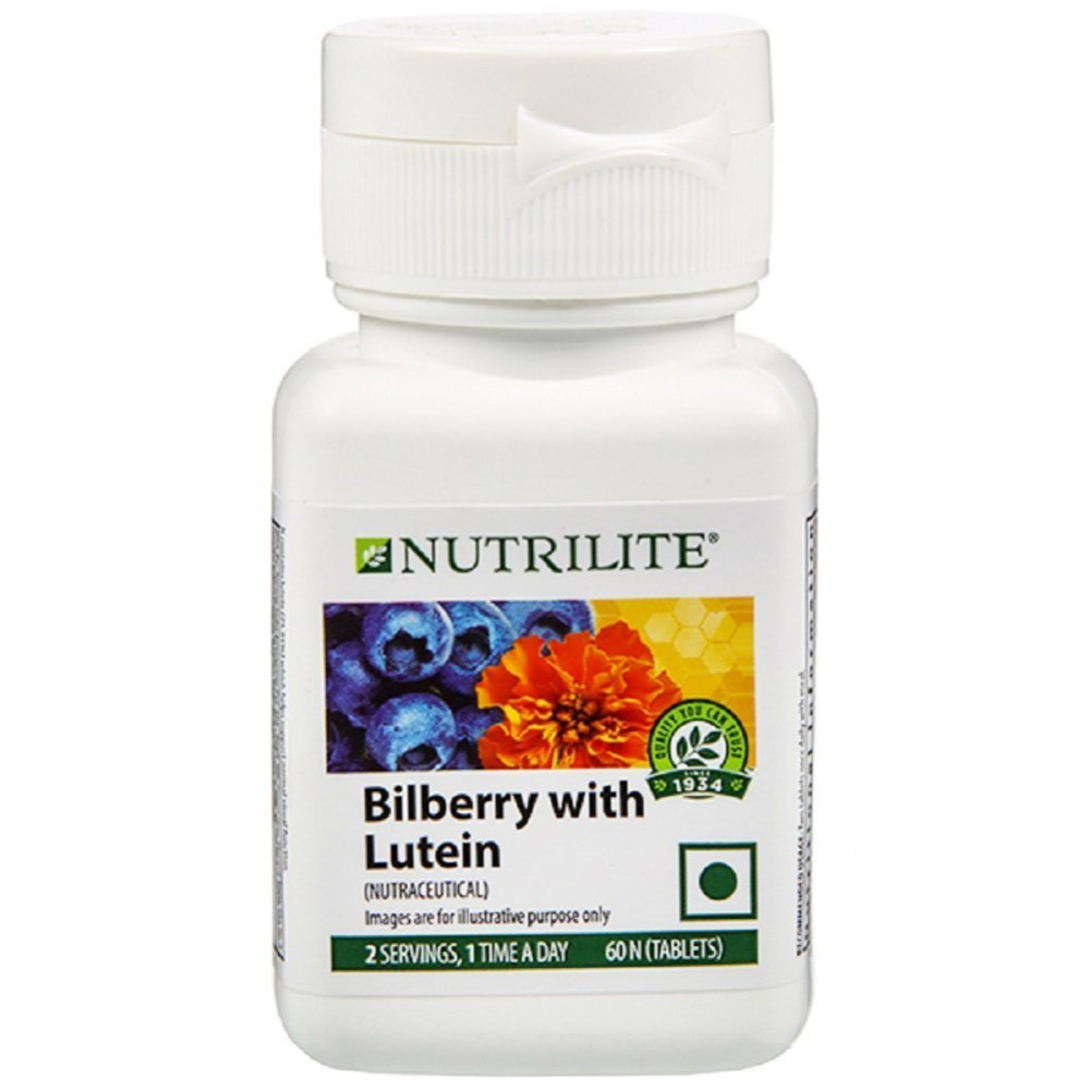 Amway Nutrilite Bilberry With Lutein 60Tablets
