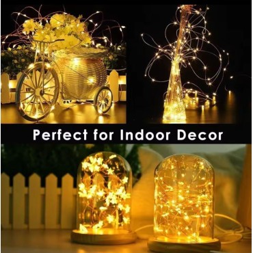 ZIKVIK 30 Meter 300LEDs Waterproof 8Modes USB Copper Wire String Fairy Light with Remote | Suitable for Home & Outdoor Decoration, Diwali, Christmas, Ramadan, Wedding, Party, Festival