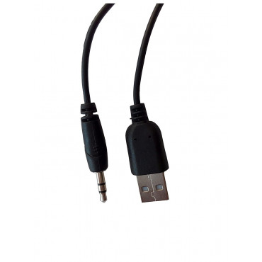 Terabyte 1 Watt 2.0 Channel USB Speaker (Black)