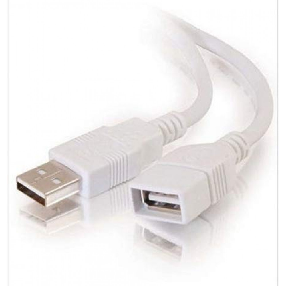 TERABYTE 1.5 Meter USB Extension Cable USB to USB 3.0 Data Transfer Cord Male to Female Extension USB Cable (Extend USB Port, White) TERABYTE 1.5 Meter USB Extension Cable USB to USB 3.0 Data Transfer Cord Male to Female Extension USB Cable (Extend USB Port, White)
