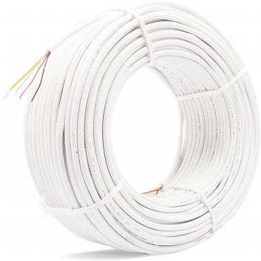 zikvik 90 Meter CCTV Cable 3+1 Works with All Brand CCTV Cameras
