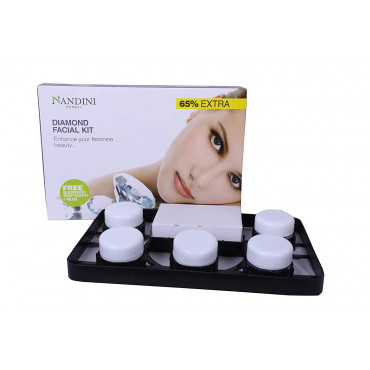 Nandini Diamond Facial Kit, 135g (Pack of 1)
