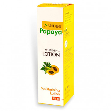 Nandini Papaya Whitening Moisturising Lotion pack of 1
